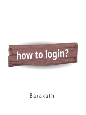 cover image of How to login?